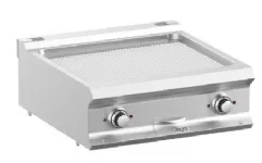 Plancha professionnelle électrique rainurée à poser MBM - DOMINA PRO 700 Plancha professionnelle électrique rainurée à poser MBM - DOMINA PRO 700