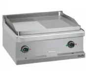 Plancha professionnelle à poser électrique lisse et rainurée 2 zones MBM - MAGISTRA 700 Plancha professionnelle à poser électrique lisse et rainurée 2 zones MBM - MAGISTRA 700