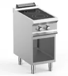 Plaque de cuisson vitrocéramique 2 zones sur placard ouvert MBM - DOMINA PRO 700 Plaque de cuisson vitrocéramique 2 zones sur placard ouvert MBM - DOMINA PRO 700