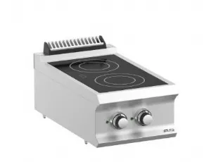 Plaque de cuisson vitrocramique 2 zones  poser MBM - DOMINA PRO 700 VC74T_PROMO