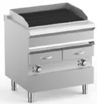 Grill à eau 2 zones sur placard fermé MBM - DOMINA PRO 700 Grill à eau 2 zones sur placard fermé MBM - DOMINA PRO 700