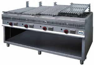 Grill charcoal 4 zones sur socle MCM PSI-160_PROMO