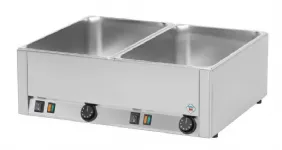 Bain-marie électrique double sans robinet de vidange REDFOX Bain-marie électrique double sans robinet de vidange REDFOX