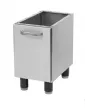 Pitement neutre - Ferm avec porte - Pieds rglables en plastique Dimensions : 330x530x570mm Fabrication : inox 430