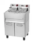 Friteuse professionnelle électrique 2x 13 litres sur armoire REDFOX profondeur 600mm - FE 61-13 ELT Friteuse professionnelle électrique 2x 13 litres sur armoire REDFOX profondeur 600mm - FE 61-13 ELT