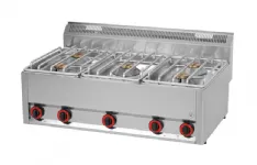 5 brûleurs puissants gaz REDFOX profondeur 600mm - SP 90/5 GLS 5 brûleurs puissants gaz REDFOX profondeur 600mm - SP 90/5 GLS