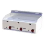 Plancha professionnelle gaz lisse 3 zones REDFOX profondeur 600mm - FTHC 90 GL Plancha professionnelle gaz lisse 3 zones REDFOX profondeur 600mm - FTHC 90 GL