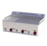 Plancha professionnelle électrique lisse et rainurée 3 zones REDFOX profondeur 600mm - FTHR 90 EL Plancha professionnelle électrique lisse et rainurée 3 zones REDFOX profondeur 600mm - FTHR 90 EL