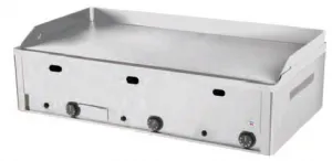 Plancha professionnelle gaz lisse 3 zones REDFOX Plancha professionnelle gaz lisse 3 zones REDFOX