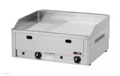 Plancha professionnelle gaz lisse et rainurée 2 zones REDFOX Plancha professionnelle gaz lisse et rainurée 2 zones REDFOX
