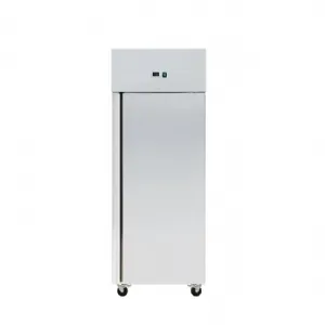 Frigo professionnel inox 1 porte positif 650 Litres SKYRAINBOW THL650TN