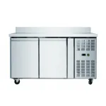 Table réfrigérée positive adossée 2 portes profondeur 700mm SKYRAINBOW Table réfrigérée positive adossée 2 portes profondeur 700mm SKYRAINBOW