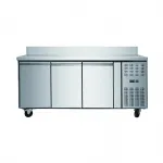 Table réfrigérée positive adossée 3 portes profondeur 600mm SKYRAINBOW Table réfrigérée positive adossée 3 portes profondeur 600mm SKYRAINBOW