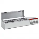 Kit réfrigéré à capot 1330mm pour bacs GN1/4 DIAMOND Kit réfrigéré à capot 1330mm pour bacs GN1/4 DIAMOND