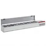 Kit réfrigéré à capot 2260mm pour bacs GN1/4 DIAMOND Kit réfrigéré à capot 2260mm pour bacs GN1/4 DIAMOND