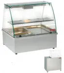 Vitrine chauffante bain marie 2 GN1/1 DIAMOND